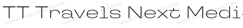 TT Travels Next Medi字体转换